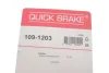 Планка супорта (заднього) прижимна (к-кт) Honda Accord V/Civic VII 93-05 (Akebono) QUICK BRAKE 109-1203 (фото 2)