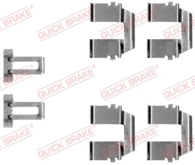 Планка супорта (заднього) прижимна (к-кт) VW T4 90-03 QUICK BRAKE 109-1233