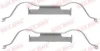 Планка супорта (переднього) прижимна (к-кт) VW Touareg/Citroen C4/Peugeot 308 95- QUICK BRAKE 109-1288 (фото 1)