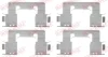 Планка супорта (переднього) прижимна (к-кт) Toyota Corolla 01-07 (Akebono) QUICK BRAKE 109-1294 (фото 1)