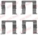 Планка супорта (переднього) прижимна (к-кт) Mazda 6 02-08 QUICK BRAKE 109-1605 (фото 1)