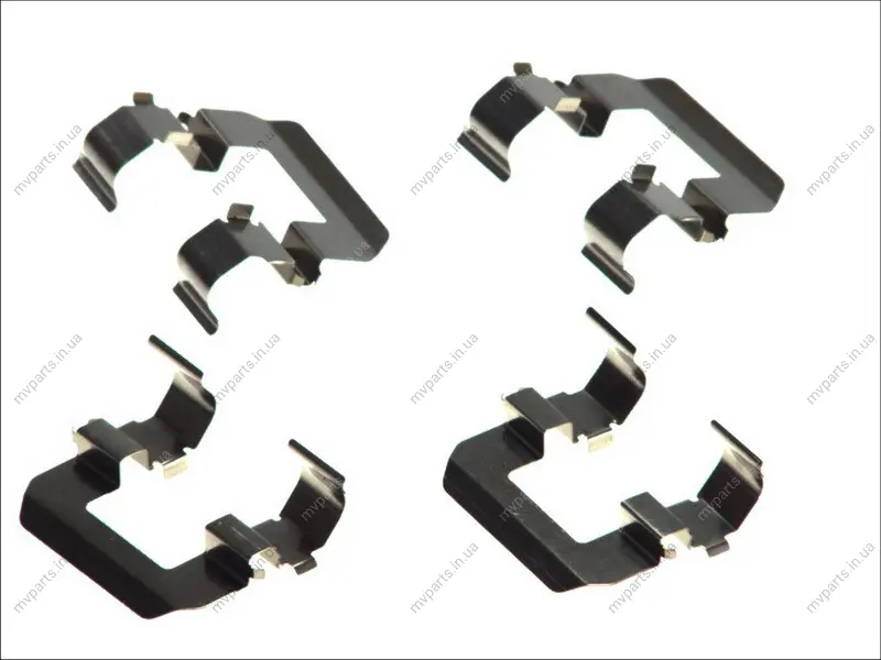 Планка супорта (переднього) прижимна (к-кт) Hyundai Tucson/Kia Sportage 98- (Mando) QUICK BRAKE 109-1617 (фото 1)