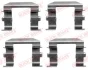 Планка супорта (переднього) прижимна (к-кт) Kia Sorento 02- (Ate) QUICK BRAKE 109-1664 (фото 1)