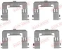 Планка супорта (переднього) прижимна (к-кт) Ford Ranger 99-12/Nissan Maxima 00-03 (TOKICO) QUICK BRAKE 109-1715 (фото 1)