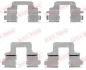 Планка супорта (заднього) прижимна (к-кт) Ford Galaxy/Mondeo IV/Volvo S60/V60 06- (Lucas) QUICK BRAKE 109-1731 (фото 1)