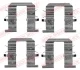 Планка супорта (заднього) прижимна (к-кт) Hyundai i10/Kia Picanto 04-17 (MANDO) QUICK BRAKE 109-1746 (фото 1)