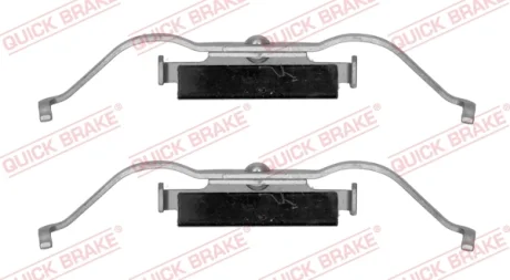 Планка супорта (переднього) прижимна (к-кт) VW T4 QUICK BRAKE 109-1747
