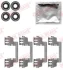 Планка супорта (переднього) прижимна (к-кт) Chrysler 300C 04- (Bosch) QUICK BRAKE 109-1784 (фото 1)