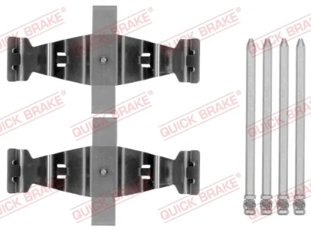 Планка супорта (переднього) прижимна (к-кт) MB E-class (W211/W212)/S-class (W221) 05-16 QUICK BRAKE 109-1786