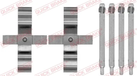 Планка супорта (заднього) прижимна (к-кт) MB M-class (W163) 98-05 (Brembo) QUICK BRAKE 109-1794