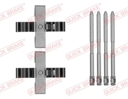 Планка супорта (заднього) прижимна (к-кт) VW Touareg 2.5TDI/3.0TDI 02-10 QUICK BRAKE 109-1809