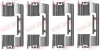 Планка супорта (переднього) прижимна (к-кт) Opel Astra J 1.4-2.0CDTI 09- (Bosch) QUICK BRAKE 109-1813 (фото 1)