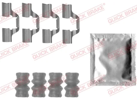 Планка супорта (заднього) прижимна (к-кт) Renault Scenic II/III/IV/Megane IV 03- (Lucas) QUICK BRAKE 109-1827