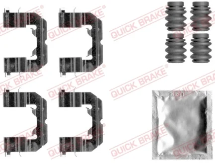 Планка супорта (переднього) прижимна (к-кт) Kia Rio III 11- (Mando) QUICK BRAKE 109-1859