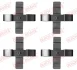 Планка супорта (переднього) прижимна (к-кт) VW Touareg/Porsche Cayenne/Macan 10- (Brembo) QUICK BRAKE 109-1899 (фото 1)