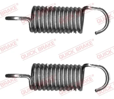 Пружини супорта (заднього) Renault Master 2.3dCi 10- (К-кт L+R) QUICK BRAKE 113-0521