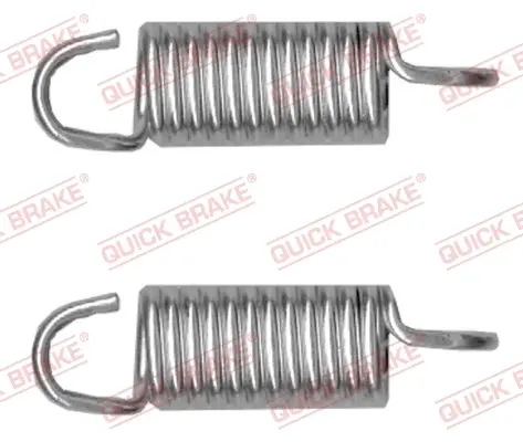 Пружини супорта (заднього) Renault Megane II/III/Scenic II/III 02- (К-кт L+R) QUICK BRAKE 113-0525 (фото 1)