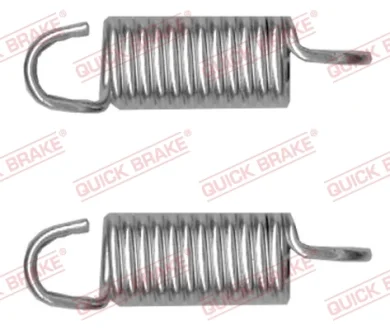 Пружини супорта (заднього) Renault Megane II/III/Scenic II/III 02- (К-кт L+R) QUICK BRAKE 113-0525