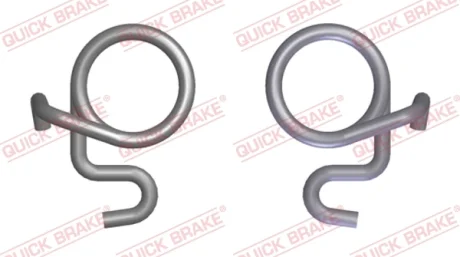 Пружини супорта (заднього) Citroen C5/Renault Laguna II/Ford Tourneo Connect I 01- (к-кт) QUICK BRAKE 113-0530