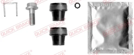 Ремкомплект направляючих супорта (переднього) Renault Kangoo 1.2-1.9 97- (Bosch) QUICK BRAKE 113-1354