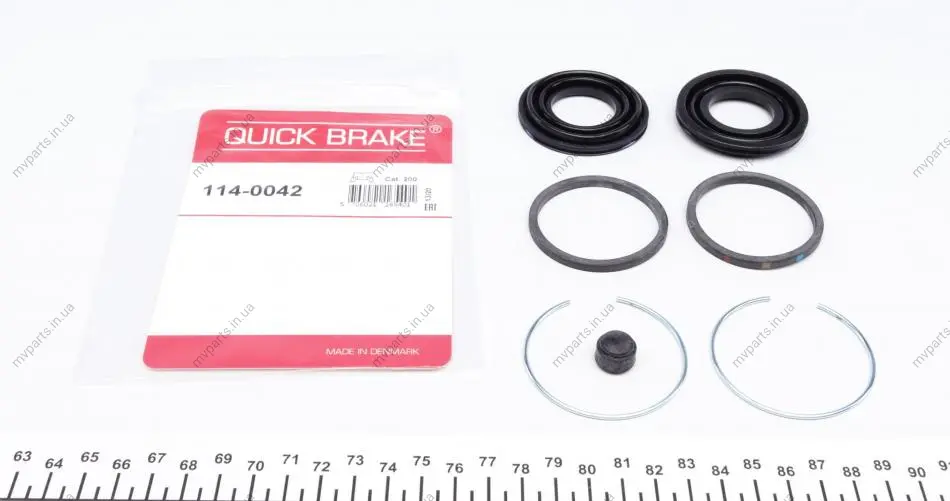 Ремкомплект супорта (переднього) Mitsubishi Pajero/Outlander 90- (d=43mm) QUICK BRAKE 114-0042 (фото 1)