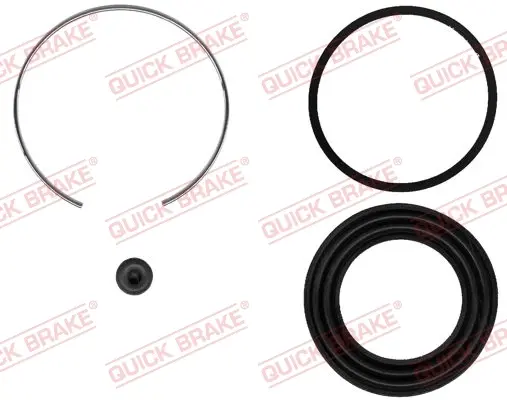 Ремкомплект супорта (переднього) Mitsubishi Pajero/L 300 83-04 (d=57mm) (Akebono) QUICK BRAKE 114-0285 (фото 1)