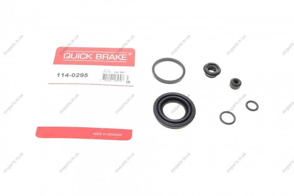 Ремкомплект супорта (заднього) Hyundai Solaris/KIA Rio 11- (d=34mm) (Mando) QUICK BRAKE 114-0295 (фото 1)