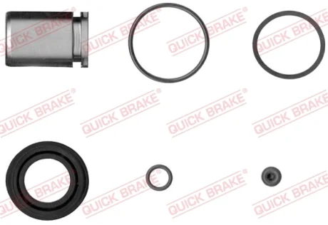 Ремкомплект супорта (заднього) VW Passat/Renault Grand Scenic III 05- (TRW) (+поршень) QUICK BRAKE 114-5015