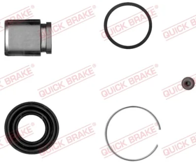 Ремкомплект супорта (заднього) Mitsubishi Outlander/Lancer/Peugeot 4007 (+поршень) (d=38mm) QUICK BRAKE 114-5024