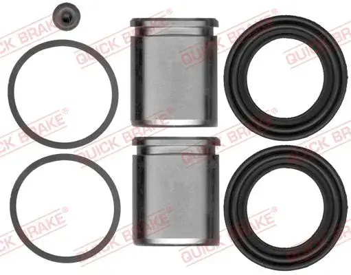 Ремкомплект супорта (переднього) Nissan Terrano 93-07 (d=43mm) (+2 поршня) QUICK BRAKE 114-5053 (фото 1)