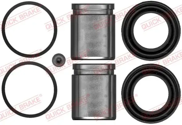 Ремкомплект супорта (переднього) Nissan X-Trail 01-13 (d=44mm) (+ 2 поршня) QUICK BRAKE 114-5075 (фото 1)