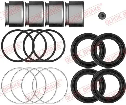 Ремкомплект супорта (переднього) Toyota Land Cruiser 09- (d=48mm) (+4 поршня) QUICK BRAKE 114-5107 (фото 1)