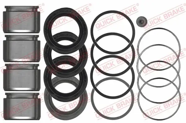 Ремкомплект супорта (переднього) Toyota Hilux 05- (d=43mm) (+4 поршня) QUICK BRAKE 114-5191 (фото 1)