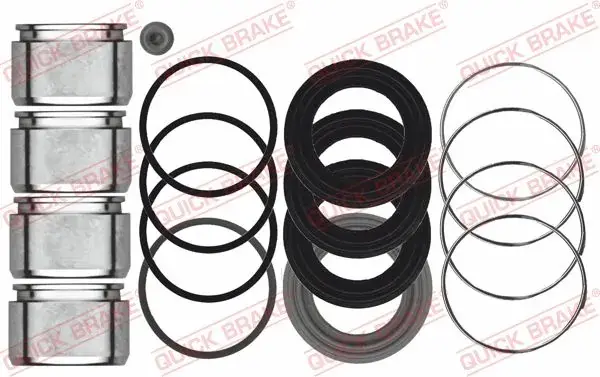 Ремкомплект супорта (переднього) Toyota Land Cruiser 00-09 (d=45mm) (+ 4 поршня) QUICK BRAKE 114-5193 (фото 1)