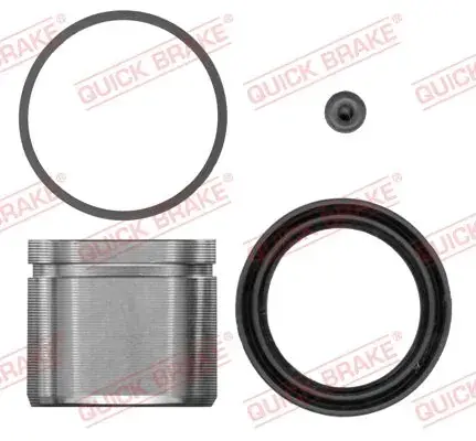 Ремкомплект супорта (переднього) Nissan Juke 10- (d=57mm) (+поршень) QUICK BRAKE 114-5201 (фото 1)