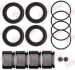 Ремкомплект супорта (переднього) MB S-class (W222) 13-/VW Touareg 06- (d=46 mm) (+4 поршня) (Brembo) QUICK BRAKE 114-5327 (фото 1)