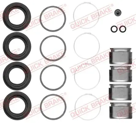 Ремкомплект супорта (переднього) Subaru Impreza 96-07 (d=40mm) (Sumitomo) (+4 поршня) QUICK BRAKE 114-5558 (фото 1)