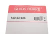 Тріскачка колодок ручника Chevrolet Epica/Lacetti/Daewoo Nubira 00- (комплект + змазка) 120 53 025 QUICK BRAKE 120-53-025 (фото 3)