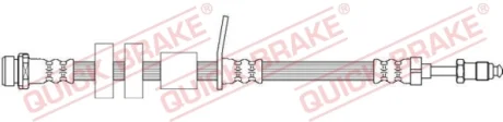 Шланг гальмівний (передній) Transit Connect/Tourneo Connect 13- (418mm) M10x1/M10x1 32.703 QUICK BRAKE 32-703