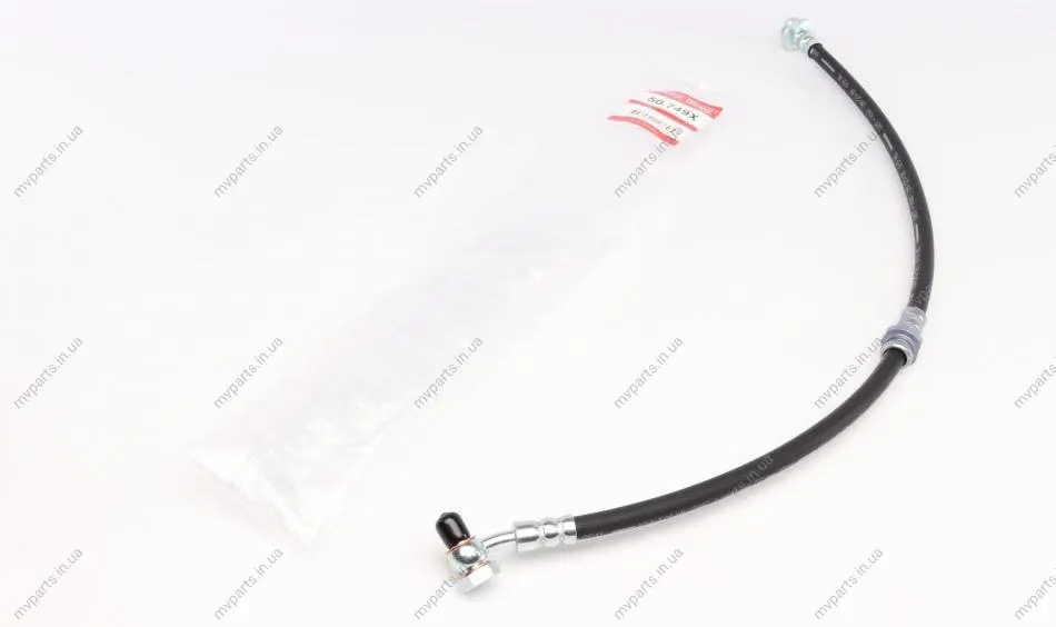 Шланг гальмівний (передній) Nissan Qashqai/Renault Kadjar 13- (R) (602mm) M10x1/M10x1 50.749X QUICK BRAKE 50-749X (фото 1)