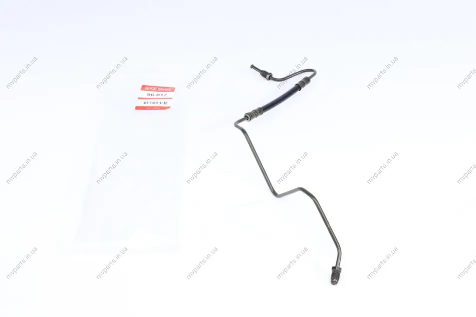 Шланг гальмівний (задній) Citroen C3/Peugeot 207 06- (L) 96.017 QUICK BRAKE 96-017 (фото 1)