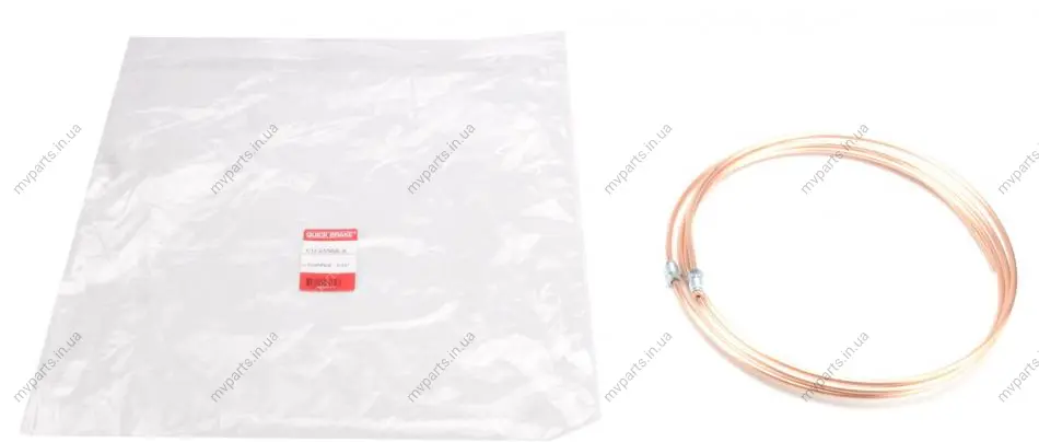 Трубка гальмівна 2.55м QUICK BRAKE CU-2550A-A (фото 1)