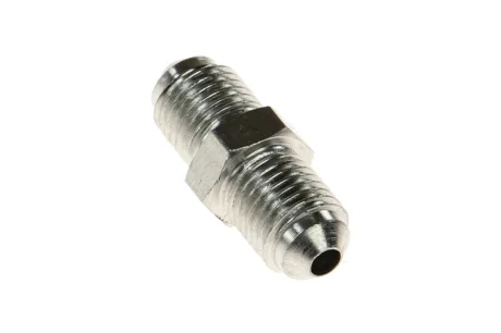 З\'єднувач трубки гальмівний (3/8\'x24/11x28.0/d=3.2)(папа/папа) QUICK BRAKE OKK