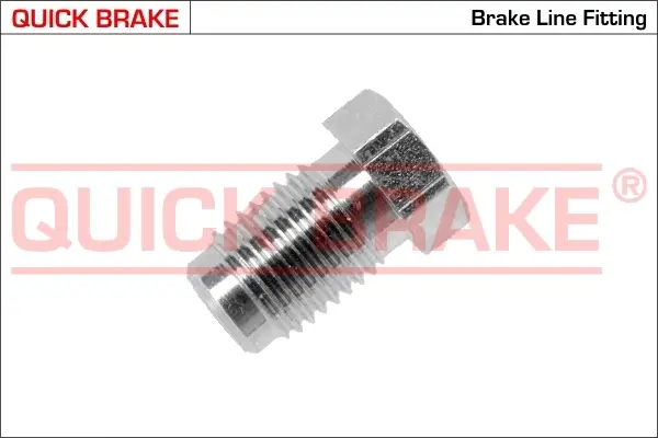 З\'єднувач трубки гальмівний (7/16\'\'x20/12x21.5/d=5.0) QUICK BRAKE PG (фото 1)