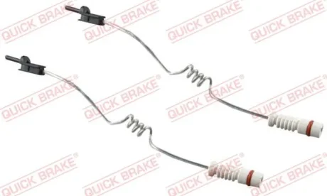 Датчик зносу гальмівних колодок (передніх) MB Sprinter 905 616CD/Vario 812-818D/I 01- (к-кт 2шт.) WS 0117 A QUICK BRAKE WS-0117-A