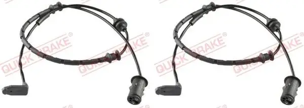 Датчик зносу гальмівних колодок (передніх) Opel Astra G/Zafira A 1.2-2.2D 98-09 (L=725mm) WS 0194 A QUICK BRAKE WS-0194-A (фото 1)