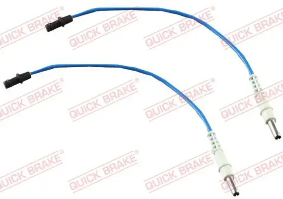Датчик зносу гальмівних колодок (передніх) Citroen C5 01- (L=185mm) WS 0206 A QUICK BRAKE WS-0206-A (фото 1)