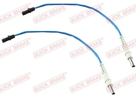 Датчик зносу гальмівних колодок (передніх) Citroen C5 01- (L=185mm) WS 0206 A QUICK BRAKE WS-0206-A
