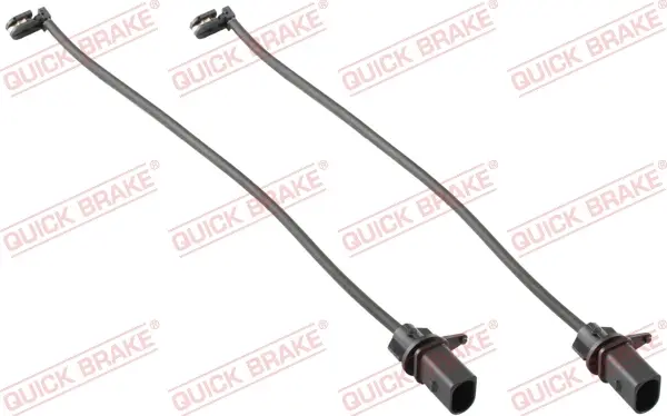 Датчик зносу гальмівних колодок (передніх) Audi A4/A6/A7/Q5 07- (L=310mm) К-кт 2 шт. WS 0302 A QUICK BRAKE WS-0302-A (фото 1)