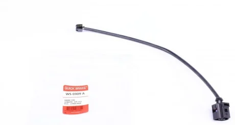 Датчик зносу гальмівних колодок (передніх) VW Touareg 3.0-4.2 10- (L=325mm) К-кт 2 шт. WS 0309 A QUICK BRAKE WS-0309-A